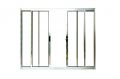 Vitrô 4 Folhas Sem grade - 100x120