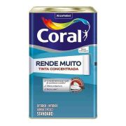Tinta Acrílica Standard Concentrada Acabamento Fosco Rende Muito Branco Interior E Exterior 18 L Coral